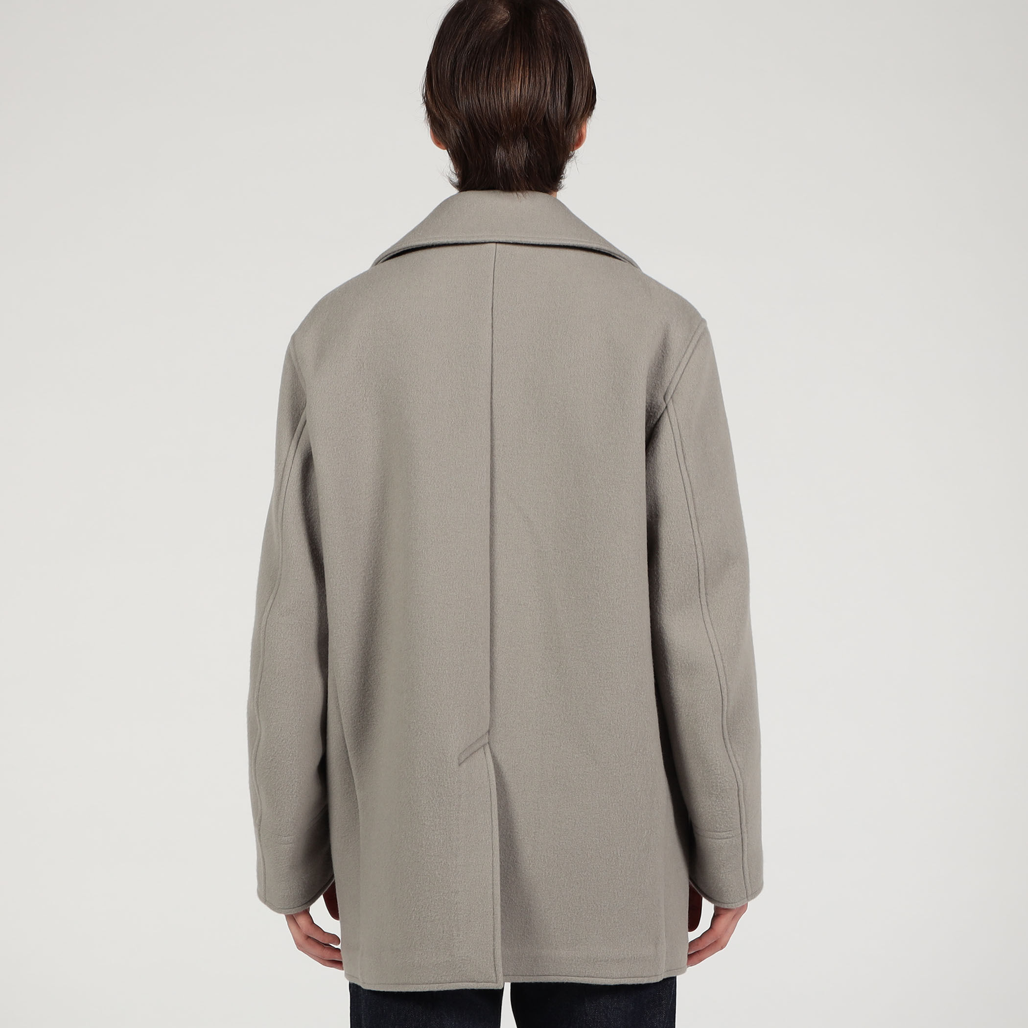 ○The CLASIK PEA COAT カシミヤメルトン ピーコート Joshua