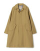 コットンウール ステンカラーコート POPLIN TRENCH