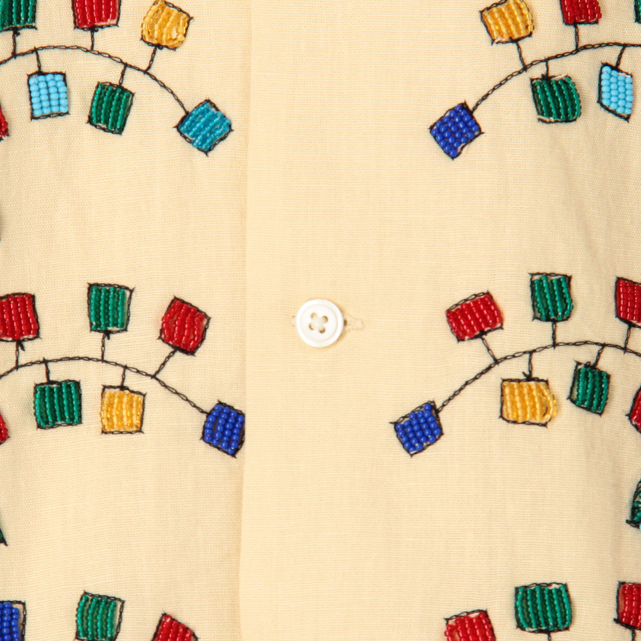 BODE BEADED TRAILING BLOSSOM SHIRT｜トゥモローランド 公式通販