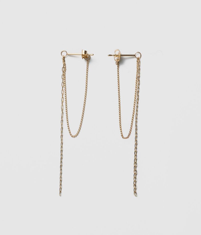 wePERM Duo Hoop E006Y0 ピアス