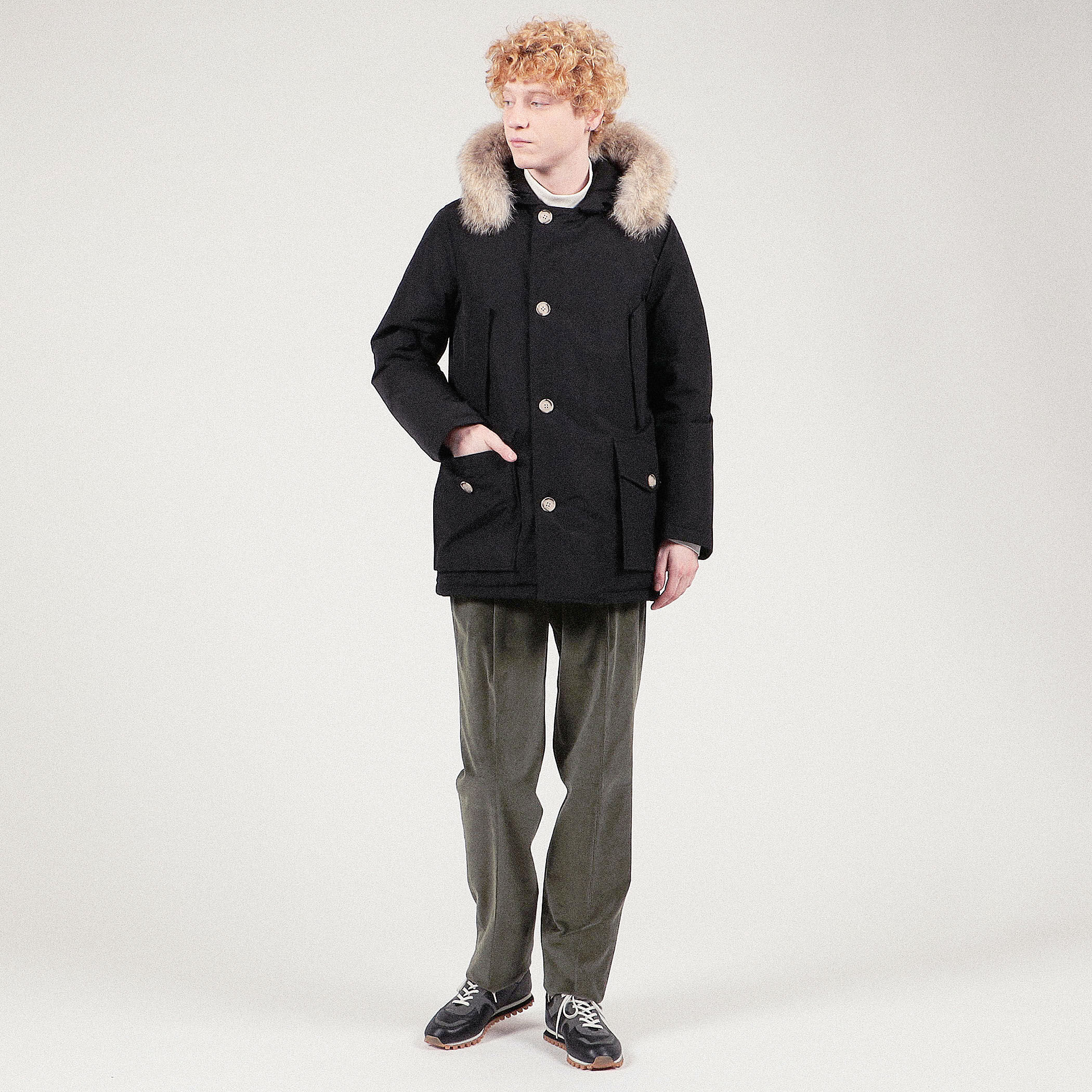 WOOLRICH NEW ARCTIC PARKA コットンナイロン ダウンジャケット