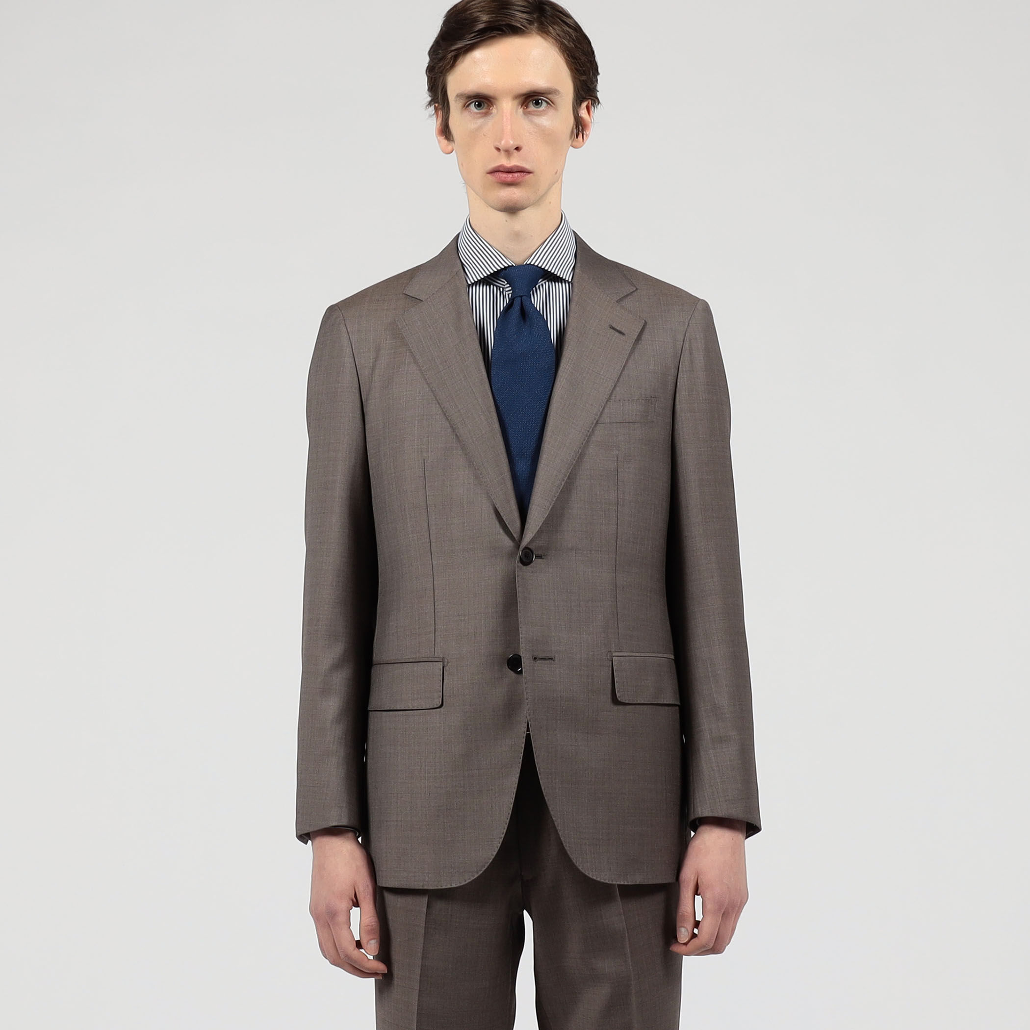 【値下げ】 ウール TROFEO シングルブレステッド2Bスーツ 公式通販 E.Zegna｜トゥモローランド スーツ