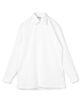 Charvet コットンシャンブレー セミワイドカラーシャツ