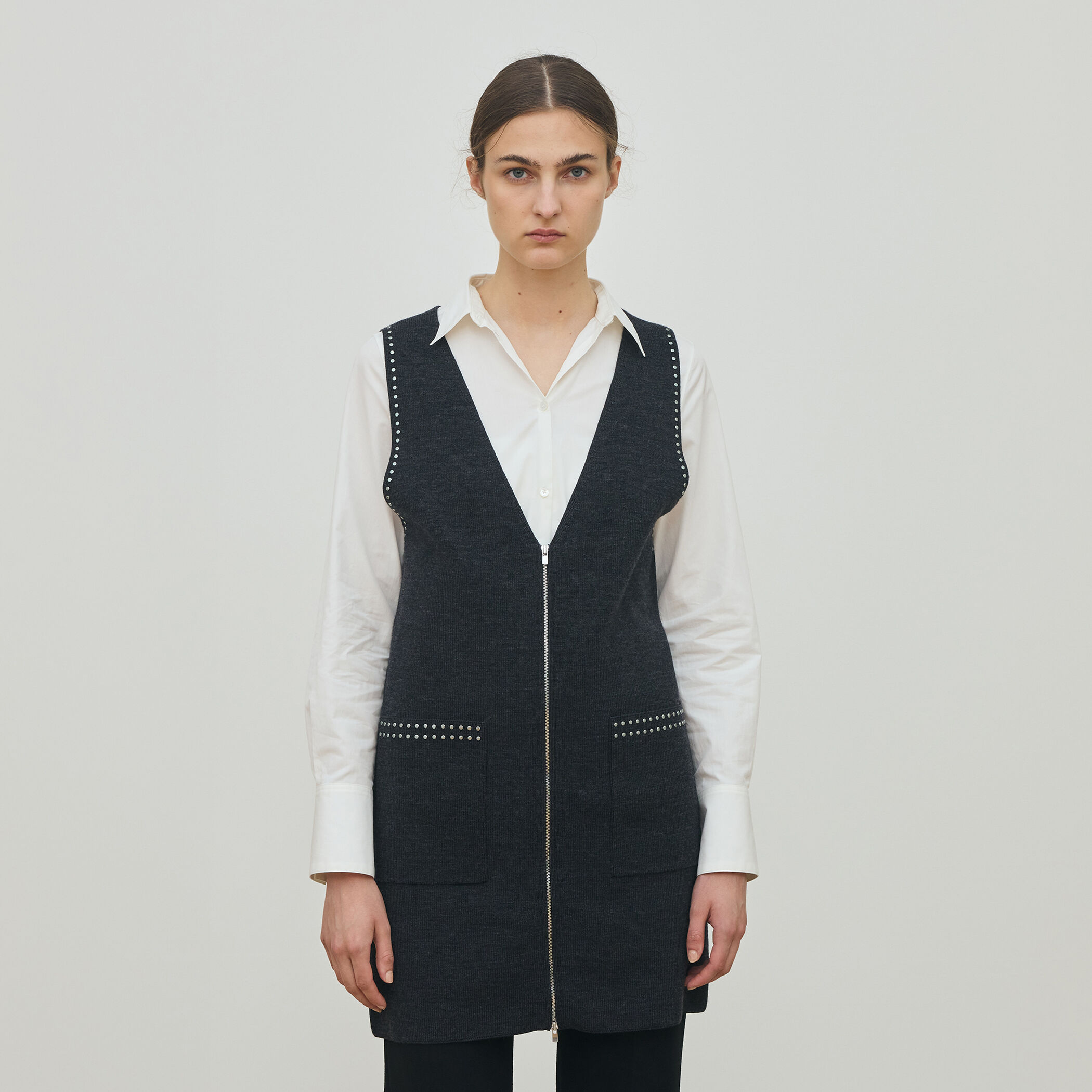 ハーフカーディガン ミドルジレ｜トゥモローランド 公式通販