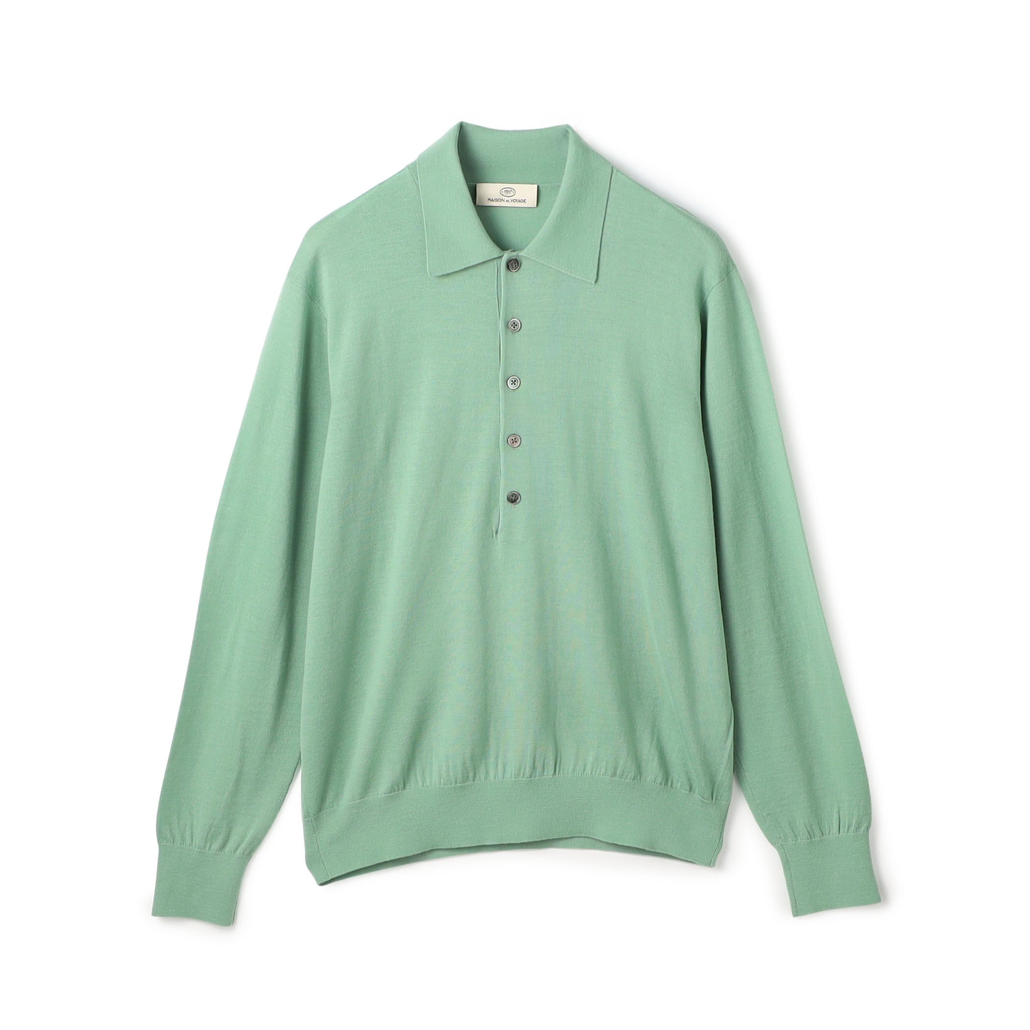 16Gキャッシュウール ニットポロシャツ｜トゥモローランド 公式通販