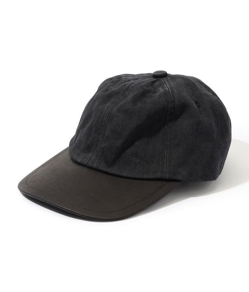KIJIMA TAKAYUKI SURFACE DYED DENIM 6PANEL CAP キャップ