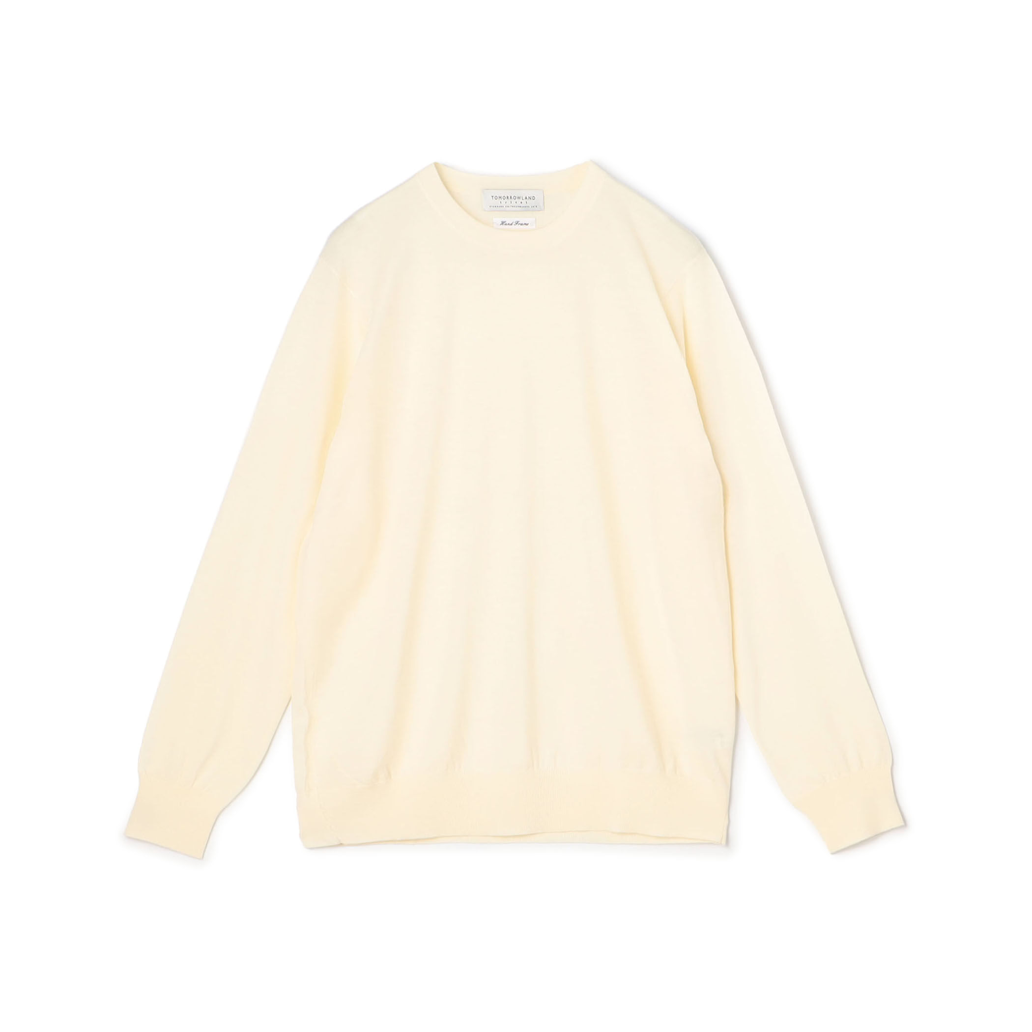 TOMORROWLAND tricot スーパーファインメリノウール クルーネックプル