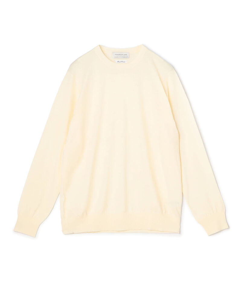 TOMORROWLAND tricot スーパーファインメリノウール クルーネックプルオーバー