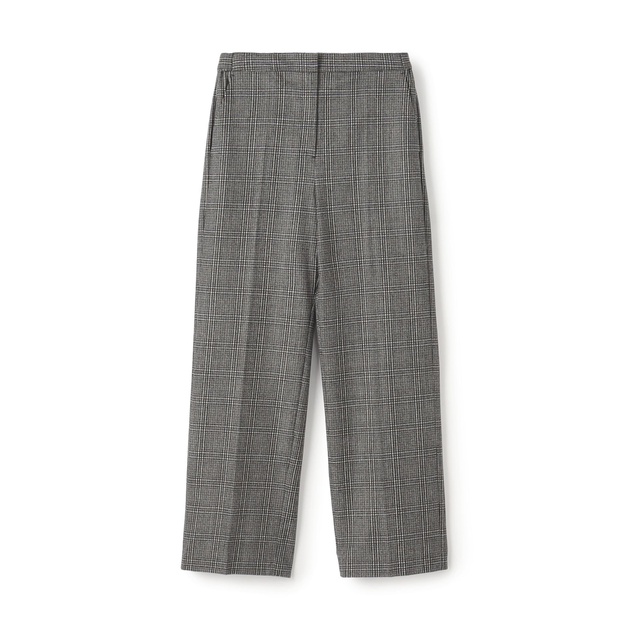 フランネルウールストレッチ セミワイドパンツ｜トゥモローランド 公式通販