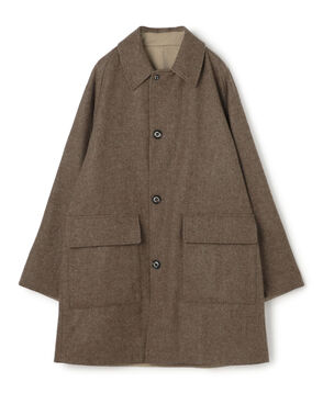 【別注】INVERTERE ウールコットン リバーシブルコート