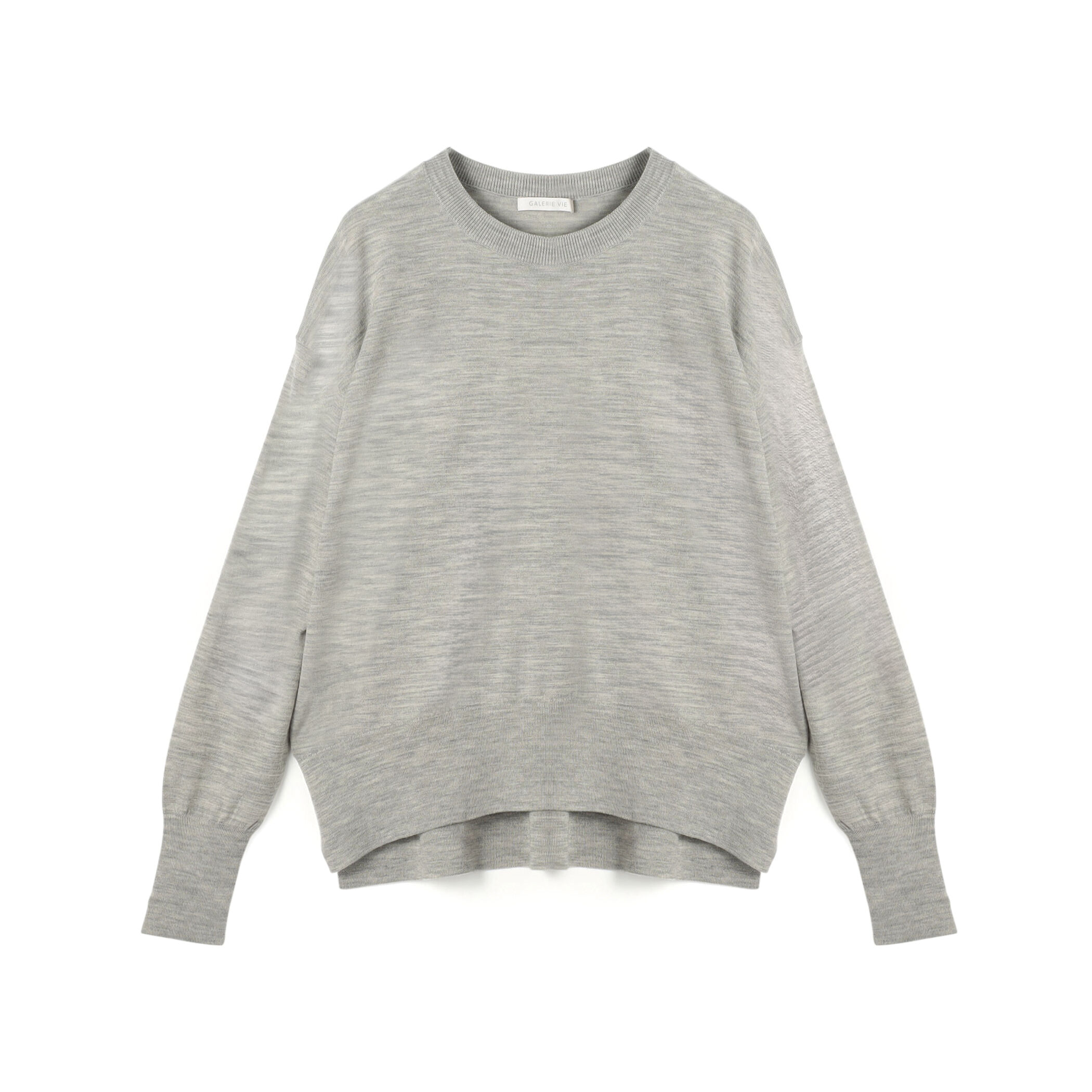 プレーンウール クルーネックプルオーバー｜トゥモローランド 公式通販