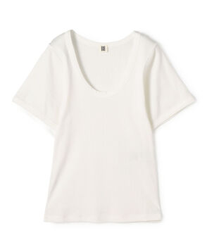 BY MALENE BIRGER LUNAI　UネックTシャツ