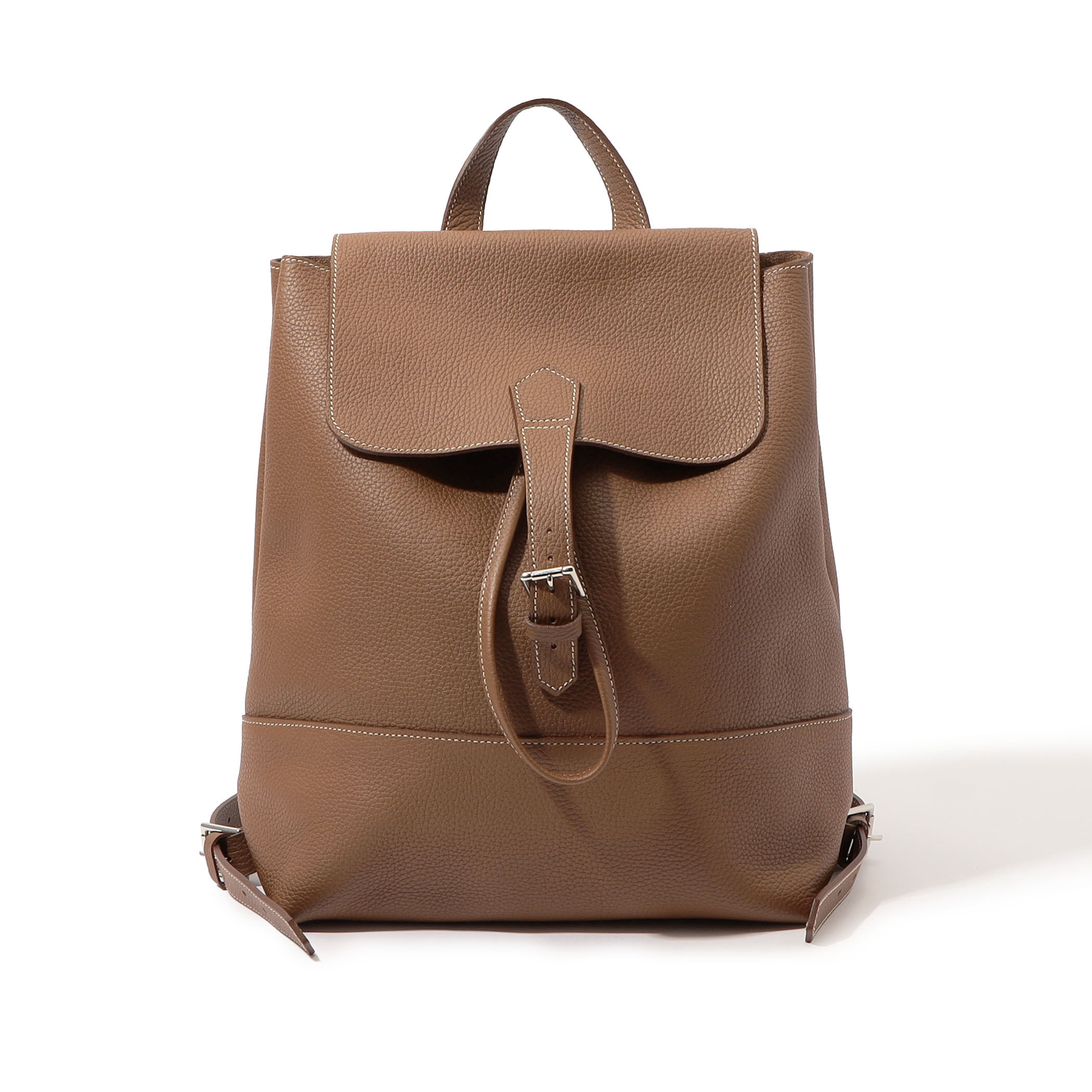 超高品質で人気の Charles et Charlus シュリンクレザー バックパック バッグ