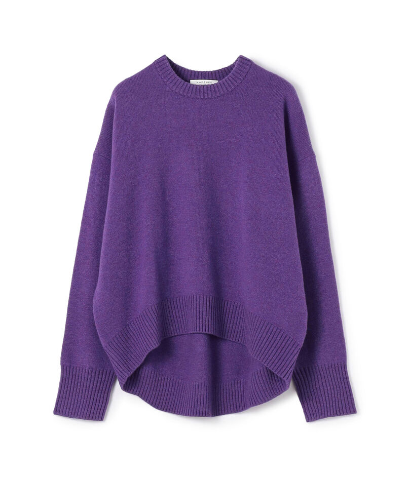 ■NZ LAMB 9G クルーネックプルオーバー