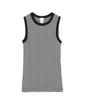 ランダムテレコ ノースリーブプルオーバー