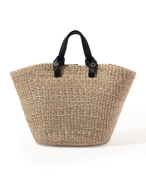 VIOLAd'ORO アバカ製 2WAYトートバッグ