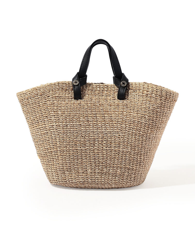 VIOLAd'ORO アバカ製 2WAYトートバッグ