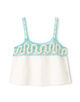 BODE RIPPLE LACE TANK