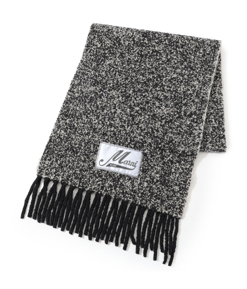 MARNI アルパカナイロンブークレ ストール