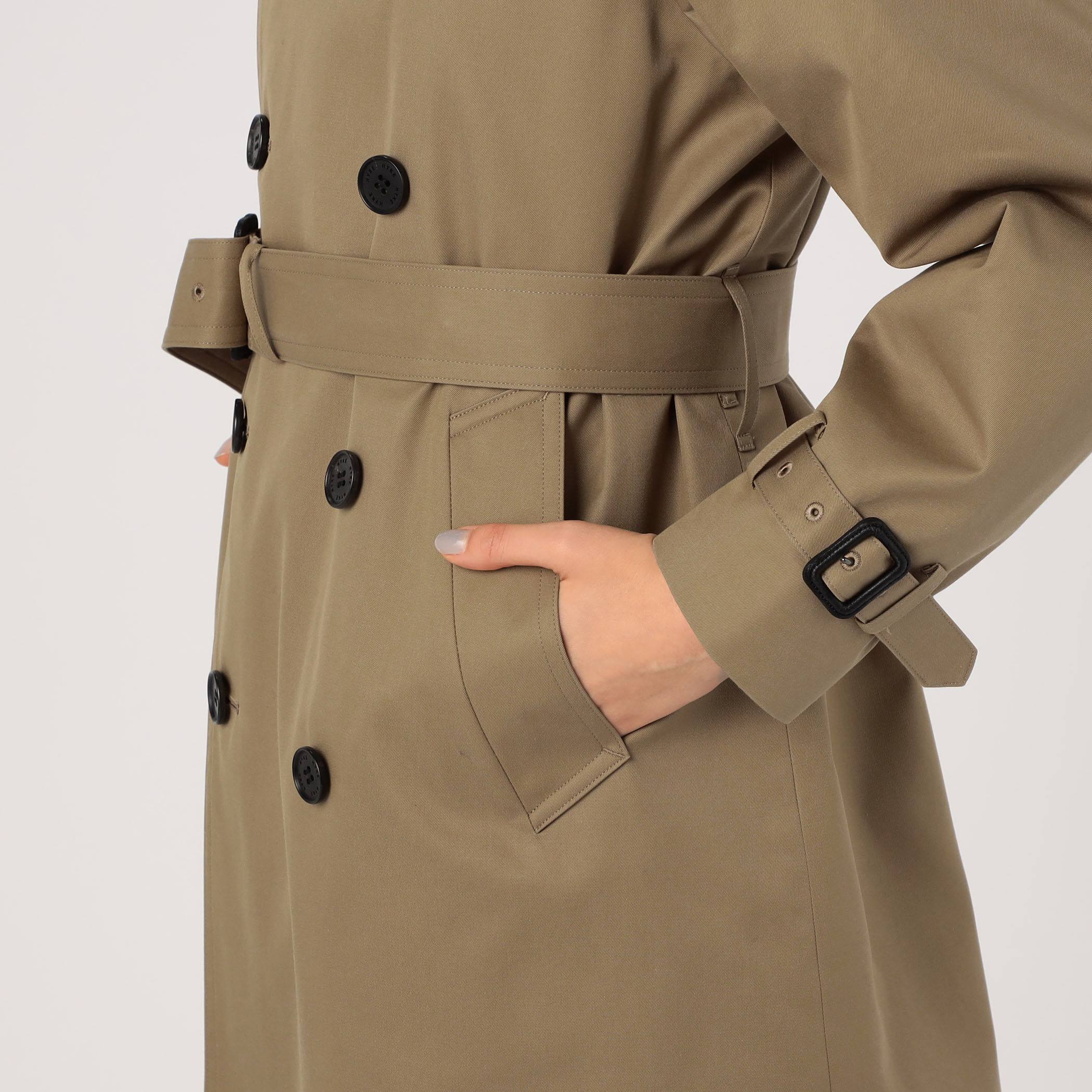 HYKE TRENCH REGULAR FIT｜トゥモローランド 公式通販