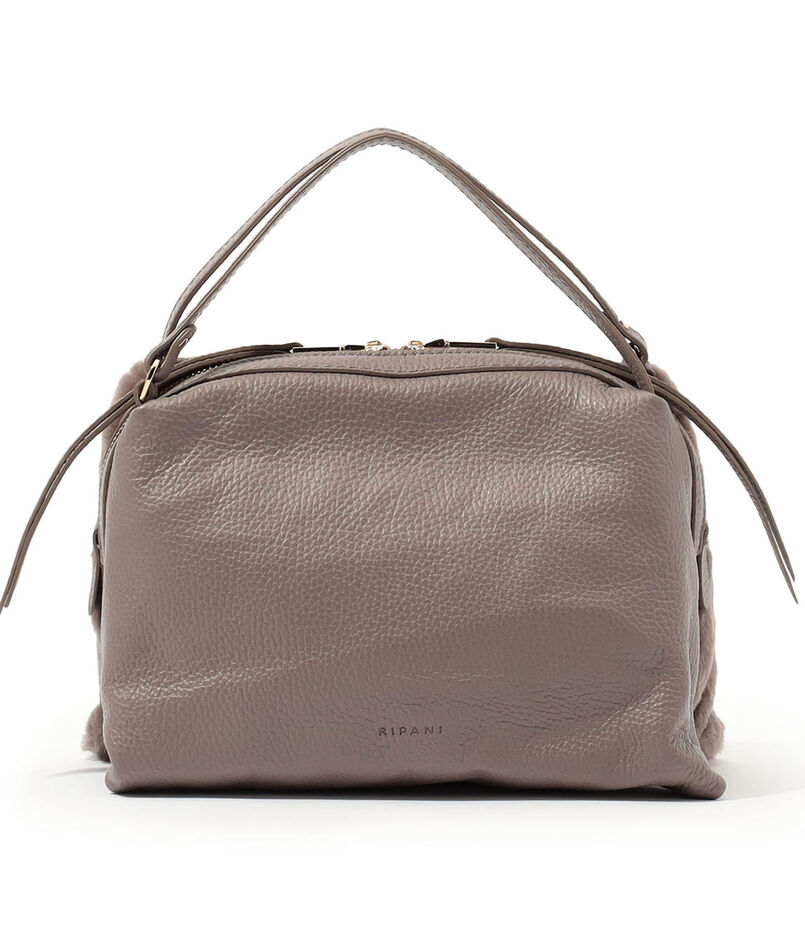 RIPANI RONDINE L ムートンコンビ ショルダーバッグ