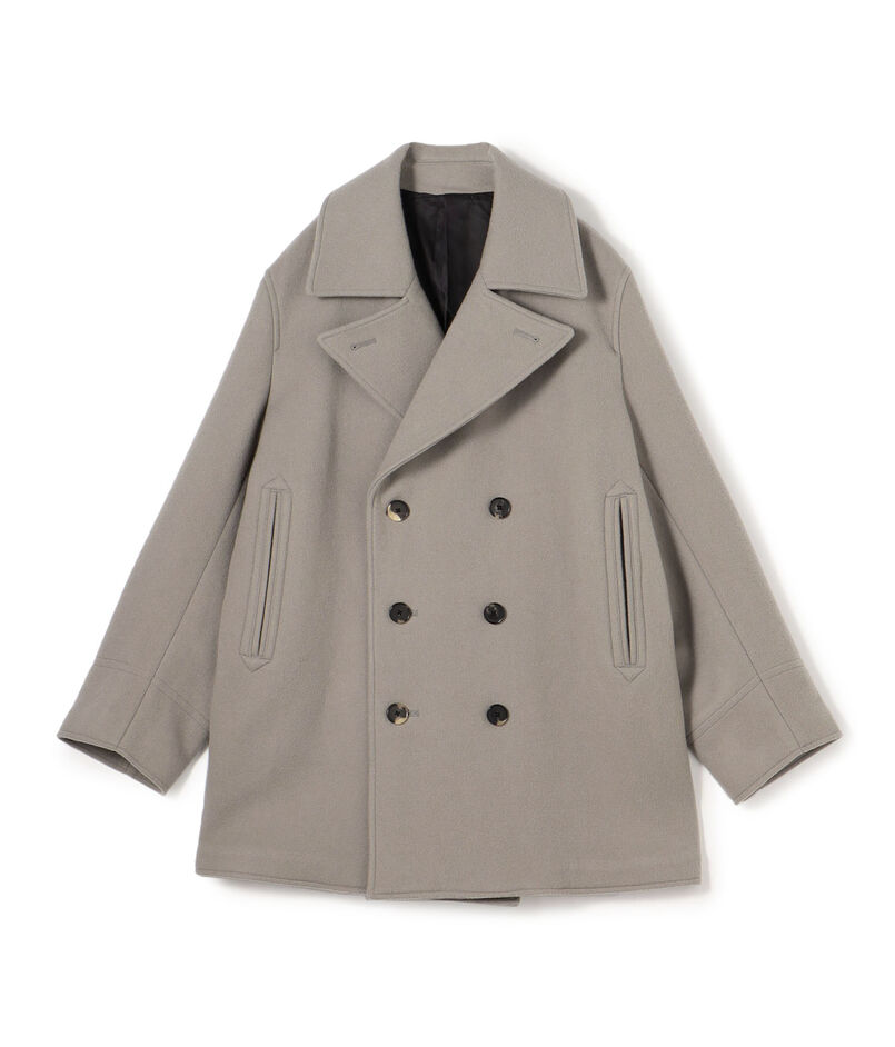 ●The CLASIK PEA COAT カシミヤメルトン ピーコート Joshua Ellis