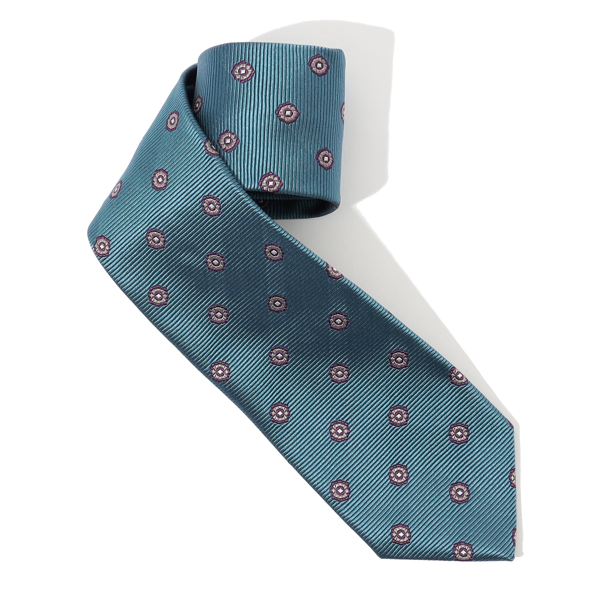 FRANCO BASSI シルクジャガード 小紋柄ネクタイ｜トゥモローランド