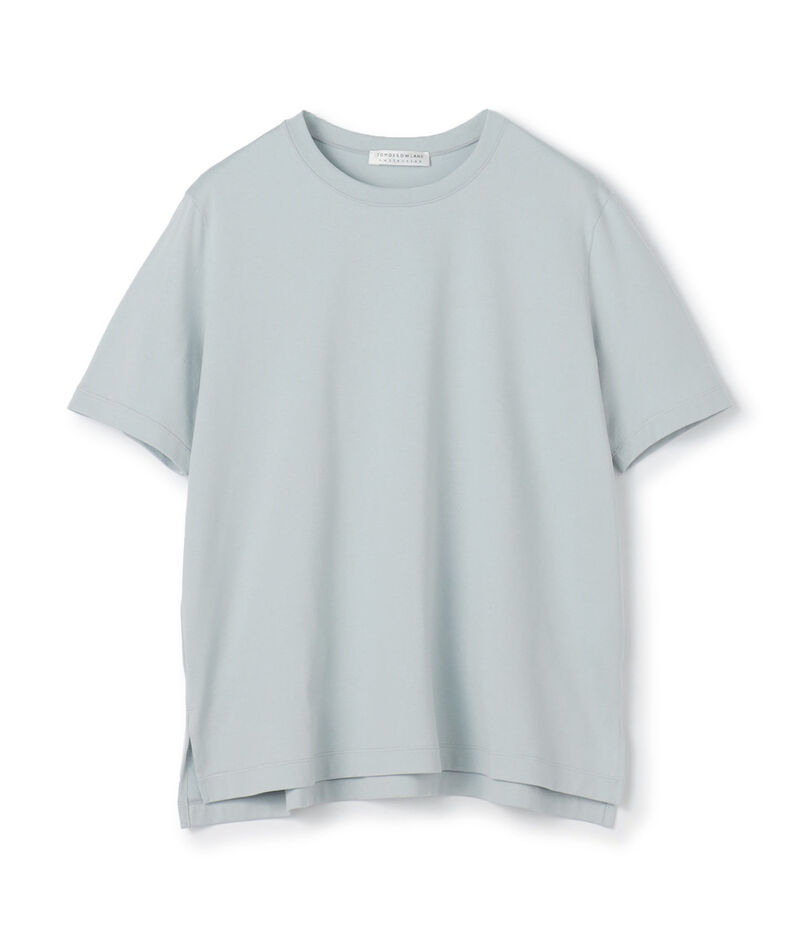 スーピマコットンジャージー クルーネックプルオーバー