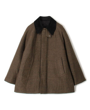 ウールレーヨンブークレ フィールドコート