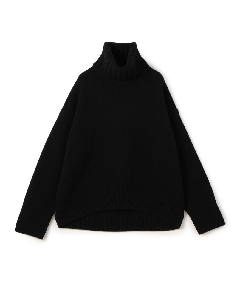ファインウール タートルネックプルオーバー