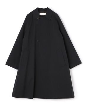 ■コットンウールギャバジン ロングマリンコート