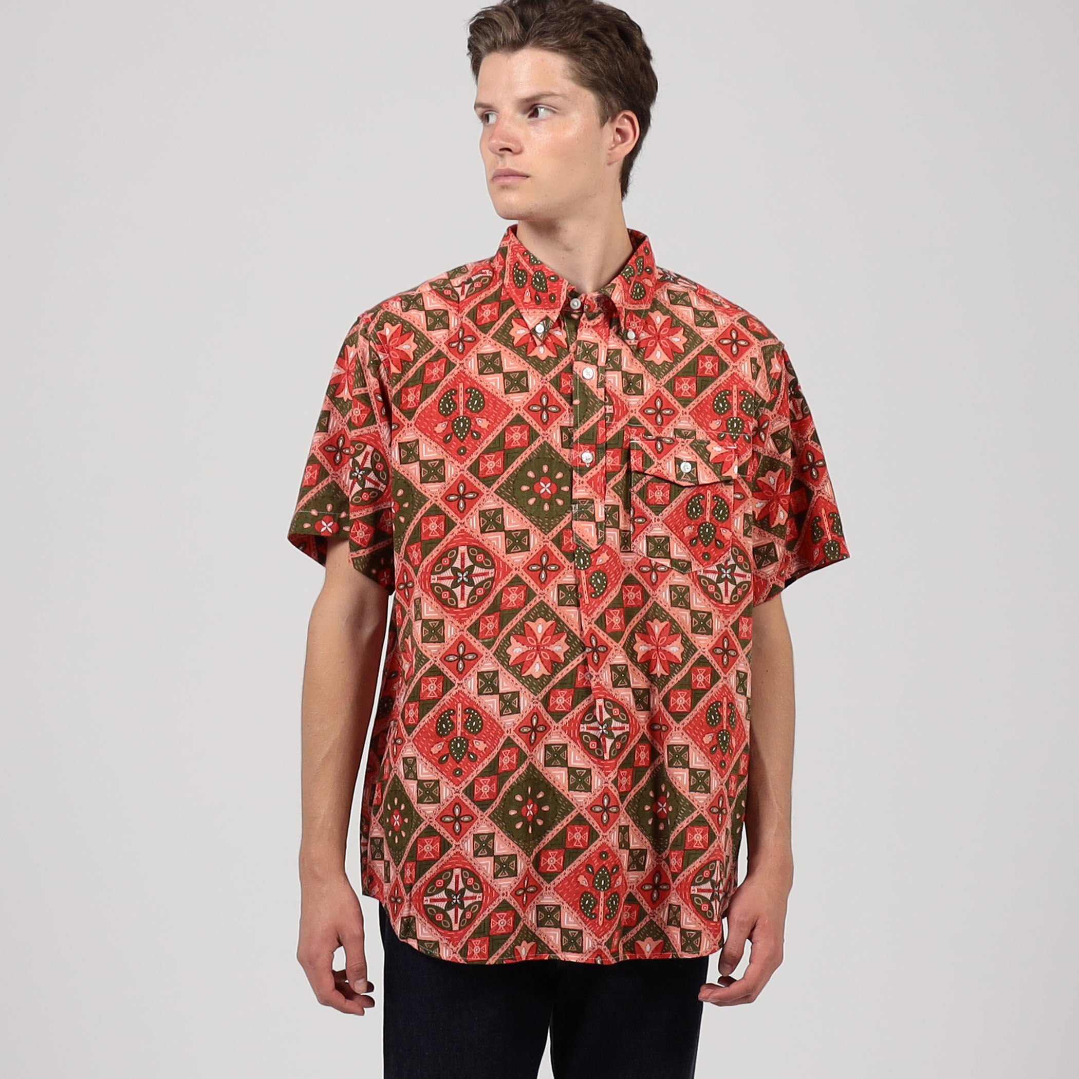 ENGINEERED GARMENTS POPOVER BD SHIRT プルオーバー シャツ