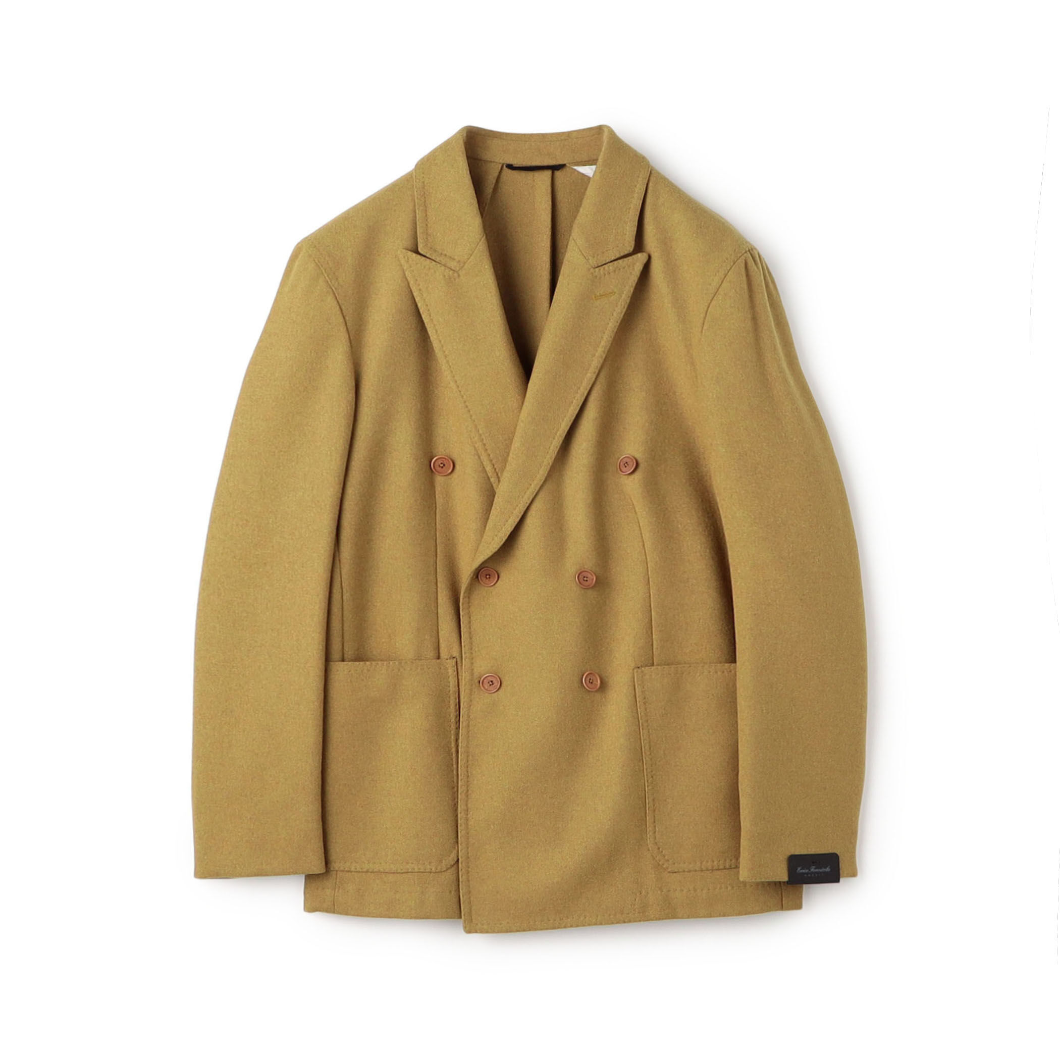 ⭐トゥモローランド⭐トレンチコート L カシミヤ ビジネス メンズ ジャケット コットンシアサッカー シングルブレステッド2Bジャケット
