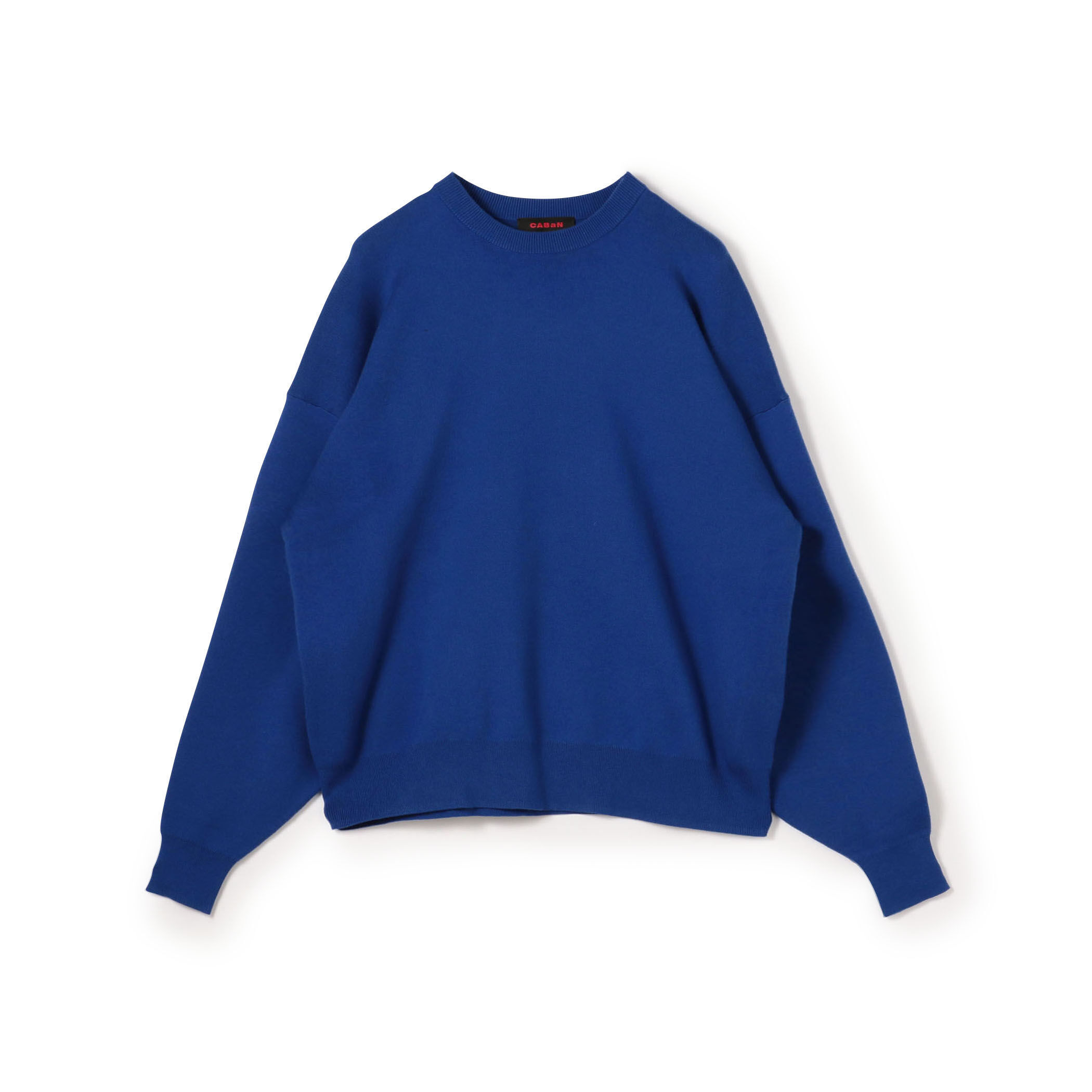 CABaN コットンカシミヤ クルーネックプルオーバー