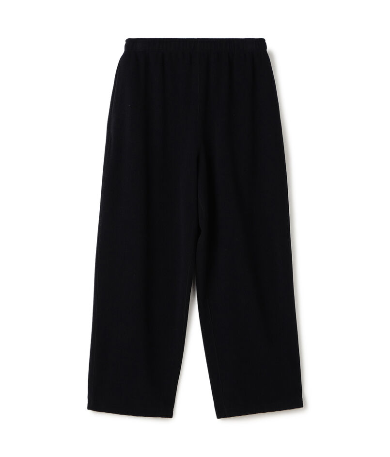 ウールカシミヤフリース イージーパンツ
