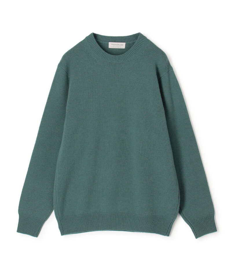 【WEB先行予約】TOMORROWLAND tricot ラムズウール クルーネックニット