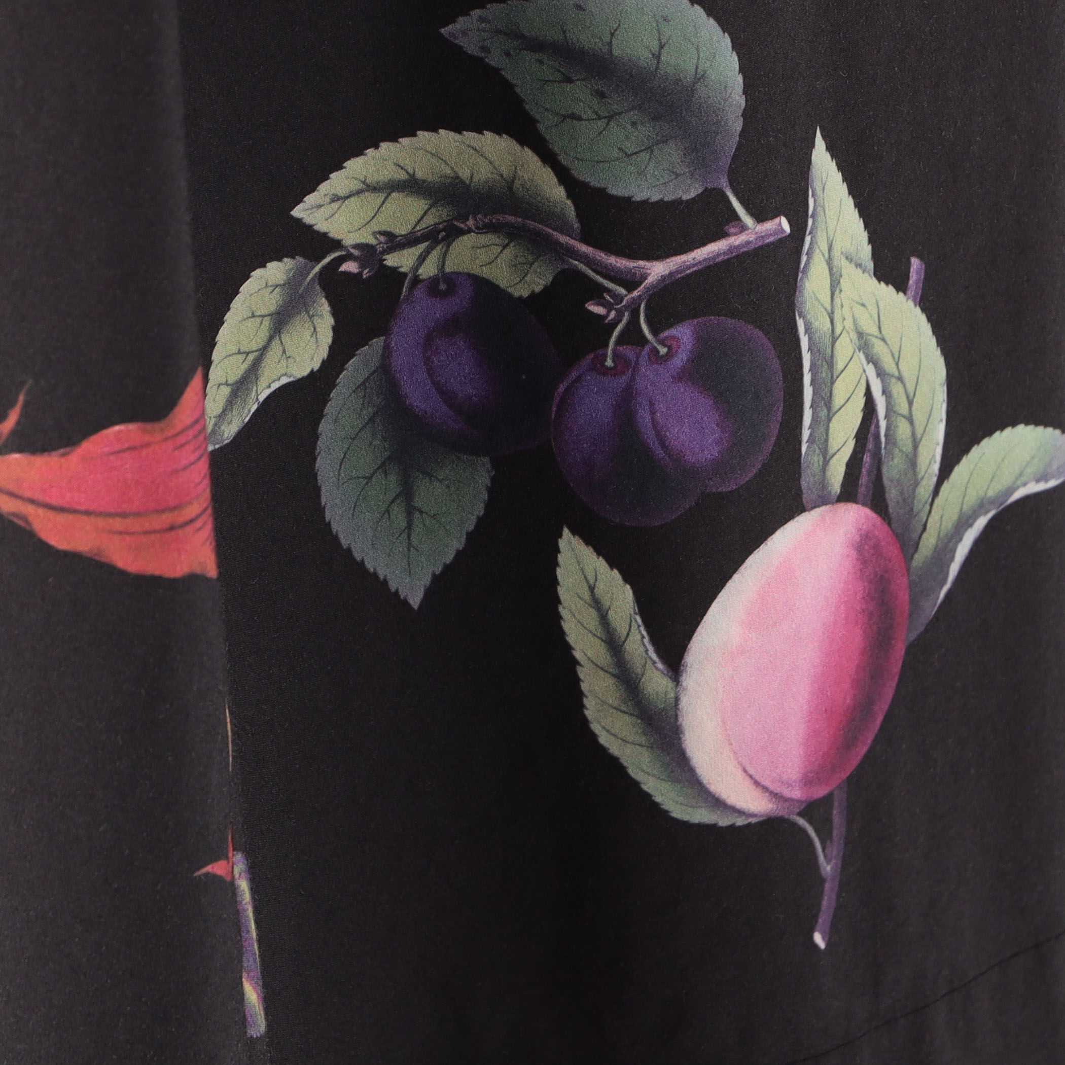 □CABaN NEW BOTANICAL コットン ロングスカート
