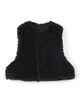 HYKE FAUX SHEARLING VEST