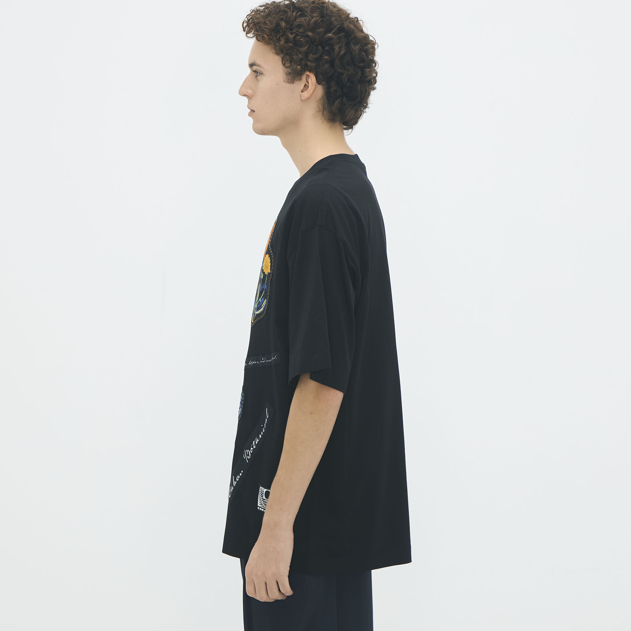 CABaN スビンコットン FLOWERSモチーフTシャツ｜トゥモローランド 公式