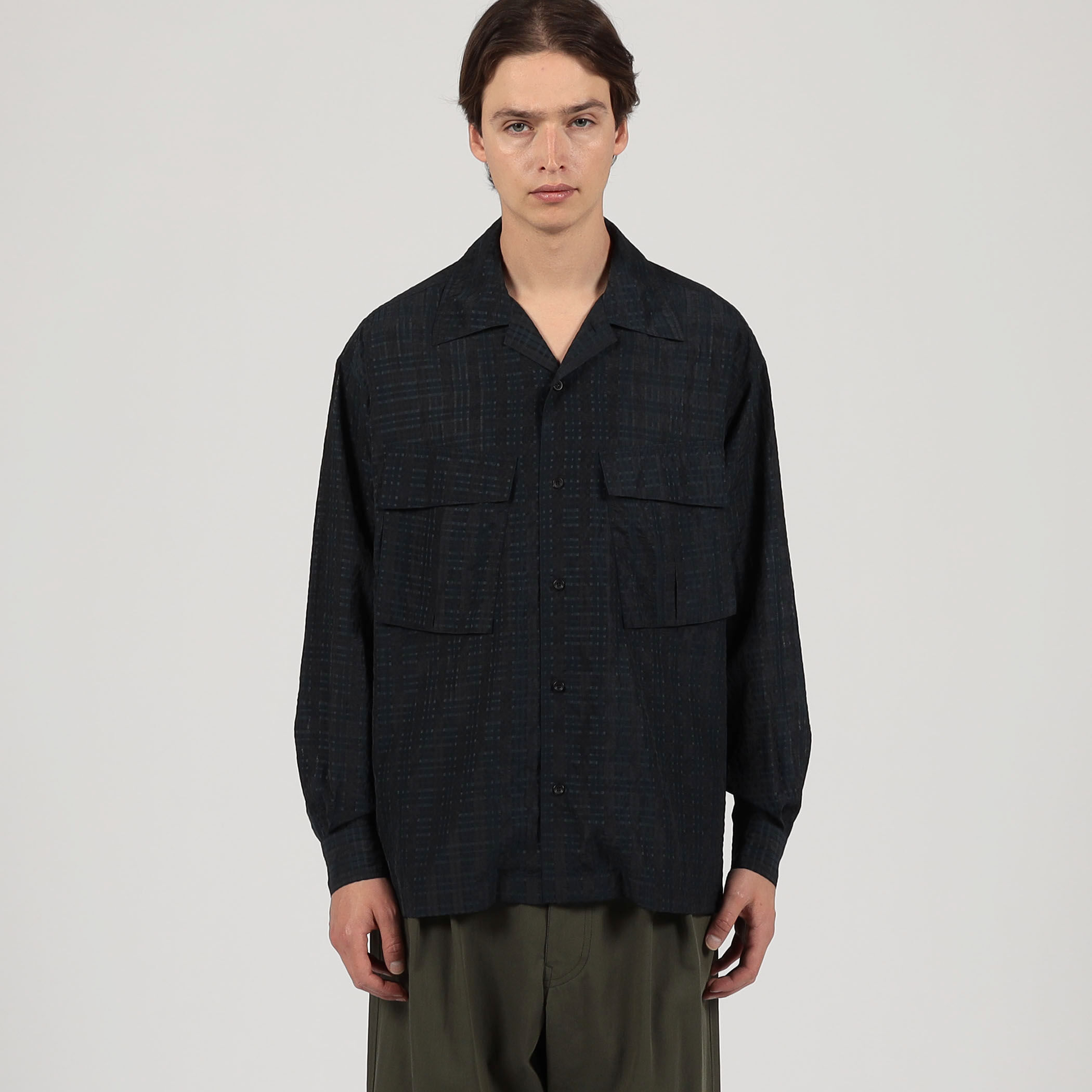 Ground Y キュプラ　シャツ　ジャケット　値下げ済み item2964b0e802d011f08d4e0242ac