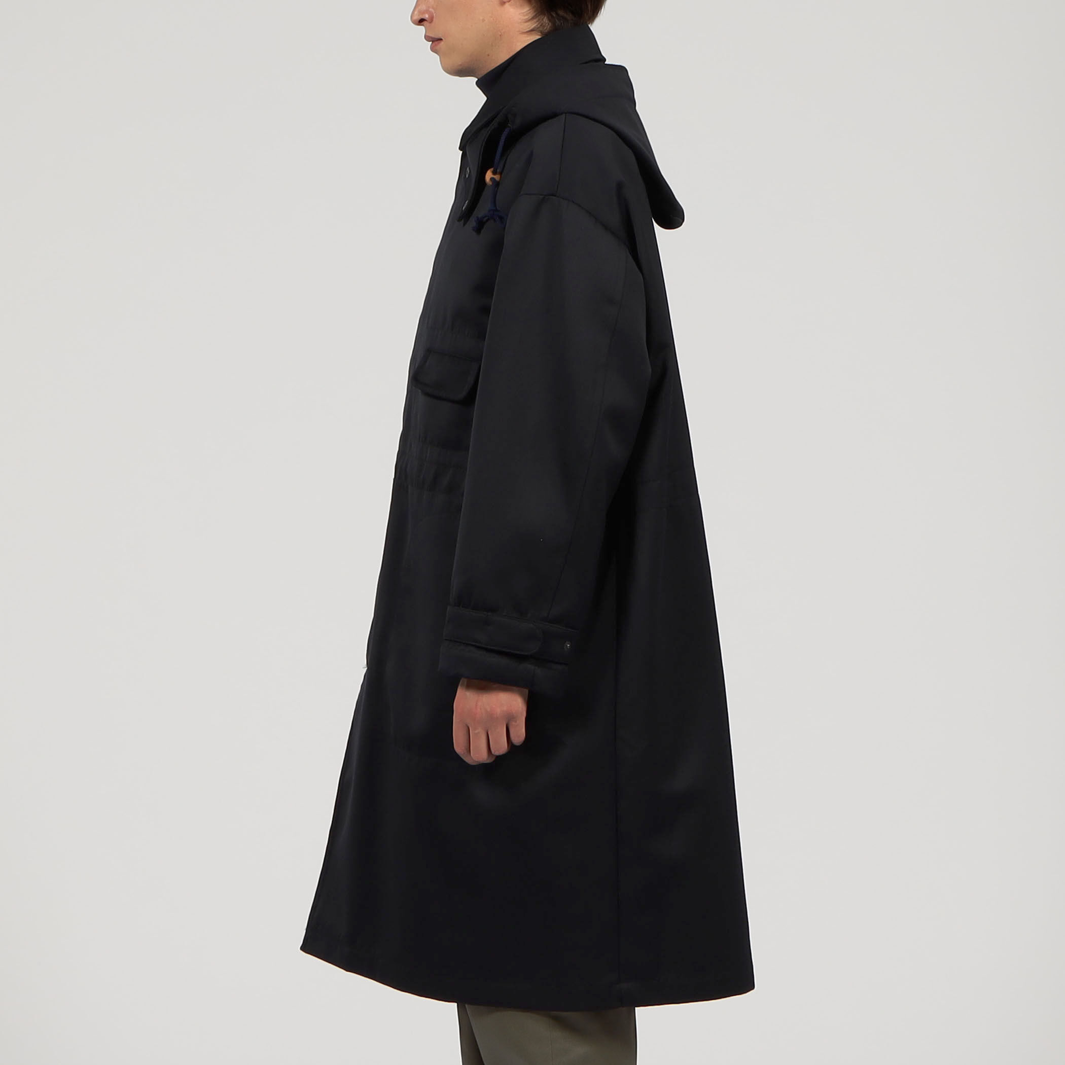 未使用に近い　トゥモローランド　ステンカラーコート　ダウンライナー　L　ブラック 2026年最新】TOMORROWLAND メンズ ステンカラーコートの人気アイテム