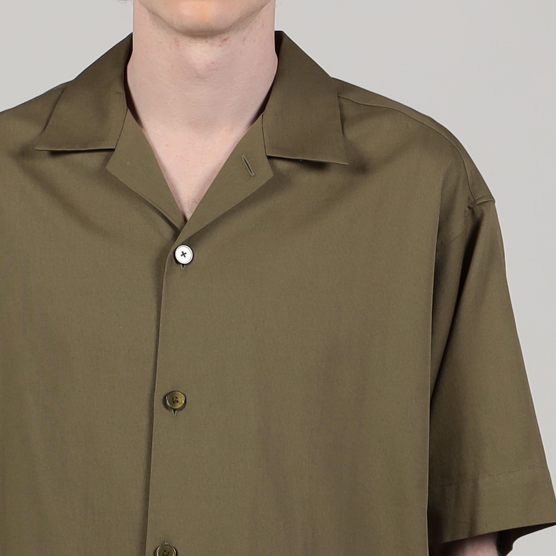 コットンピケ オープンカラーシャツ｜トゥモローランド 公式通販