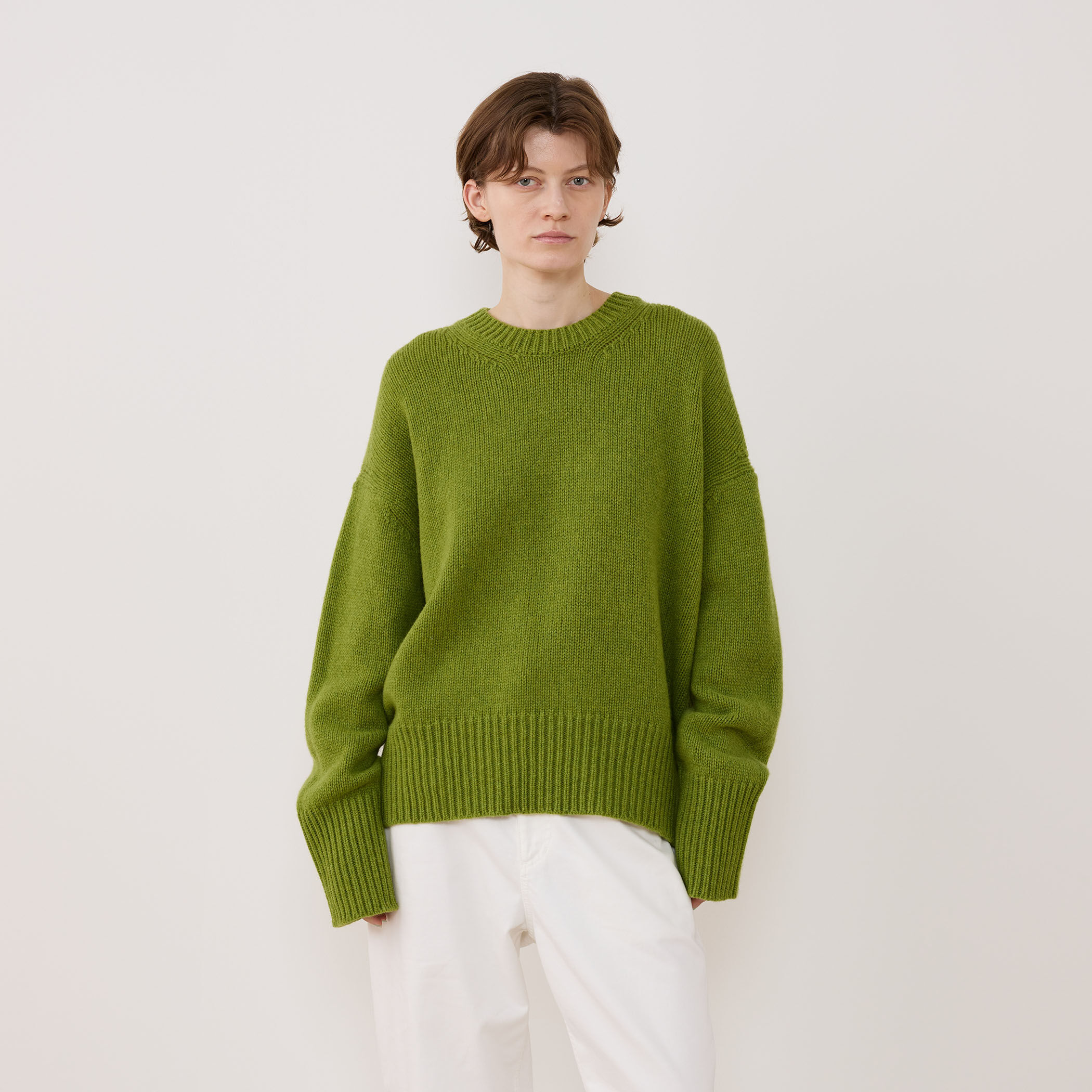 ファインウール クルーネックプルオーバー｜トゥモローランド 公式通販