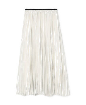 シルバーオーガンジー スイングプリーツスカート