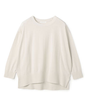 【WEB先行予約】プレーンコットン クルーネックプルオーバー