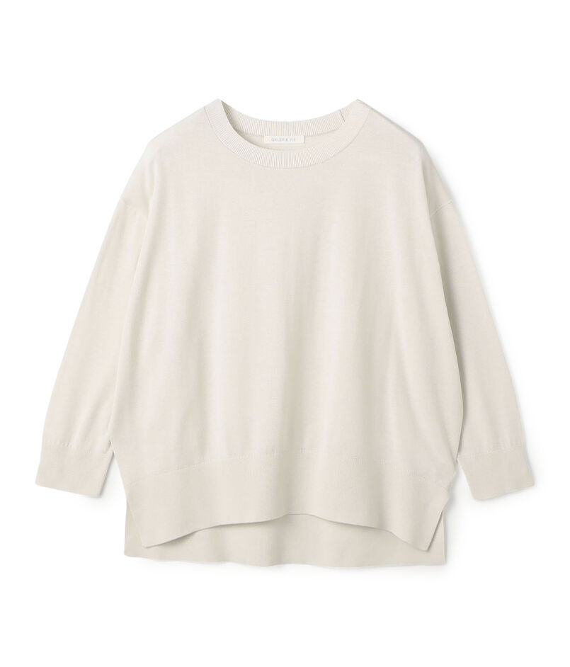 【WEB先行予約】プレーンコットン クルーネックプルオーバー