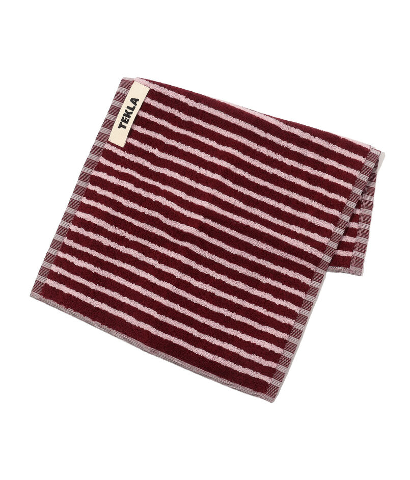TEKLA Terry ゲストタオル ストライプ 30&times;50
