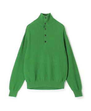 TOMORROWLAND tricot ギマコットンニット スタンドカラープルオーバー