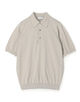 TOMORROWLAND tricot シルクコットン 半袖ニットポロシャツ SESIA