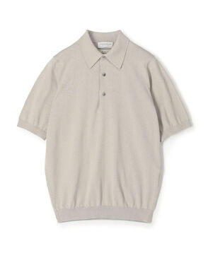 TOMORROWLAND tricot シルクコットン 半袖ニットポロシャツ SESIA